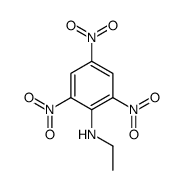 N-ethyl-2,4,6-trinitroaniline结构式