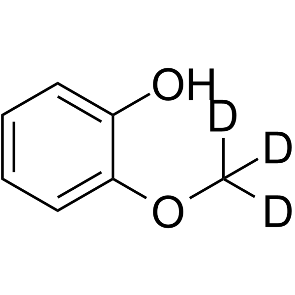 2-Methoxyphenol-d3 Structure