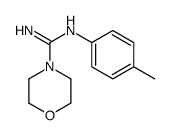 N'-(4-methylphenyl)morpholine-4-carboximidamide Structure