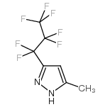 5-甲基-3-全氟丙基吡唑结构式