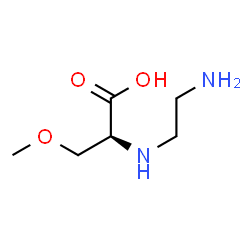 L-Serine, N-(2-aminoethyl)-O-methyl- (9CI) Structure