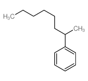 Benzene, (1-methylheptyl)- Structure