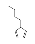 5-butylcyclopenta-1,3-diene结构式