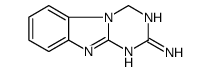 3,4-二氢-1,3,5-噻嗪并[1,2-a]苯并咪唑-2-胺结构式