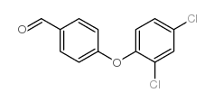 4-(2 4-DICHLOROPHENOXY)BENZALDEHYDE Structure