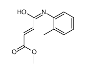 methyl 4-(2-methylanilino)-4-oxobut-2-enoate Structure