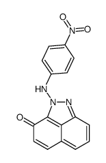2-((4-nitrophenyl)amino)benzo[cd]indazol-3(2H)-one Structure