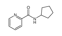N-picolinoylcyclopentylamine Structure