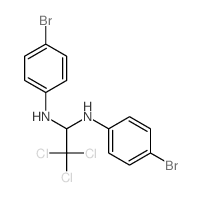 1,1-Ethanediamine,N,N'-bis(4-bromophenyl)-2,2,2-trichloro- Structure