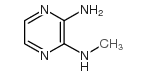 2-氨基-3-甲氨基吡嗪结构式