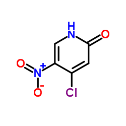 2-羟基-4-氯-5-硝基吡啶结构式