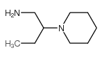 2-哌啶-1-基-1-丁胺结构式