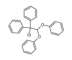 chloro-diphenyl-acetaldehyde diphenylacetal Structure