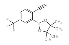 2-(4,4,5,5-Tetramethyl-1,3,2-dioxaborolan-2-yl)-4-(trifluoromethyl)benzonitrile picture