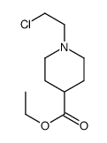 1-(2-氯乙基)哌啶-4-甲酸乙酯结构式