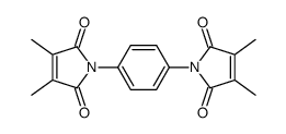 1-[4-(3,4-dimethyl-2,5-dioxopyrrol-1-yl)phenyl]-3,4-dimethylpyrrole-2,5-dione Structure