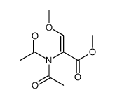 methyl 2-(diacetylamino)-3-methoxyprop-2-enoate Structure