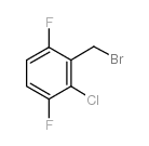 2-氯-3,6-二氟苄溴结构式