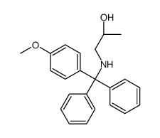 (2S)-1-[[(4-methoxyphenyl)-diphenylmethyl]amino]propan-2-ol结构式