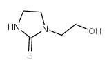 1-(2-羟乙基)-2-硫代咪唑烷酮结构式