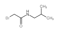 2-溴-n-异丁基乙酰胺结构式