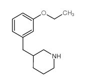 3-[(3-ethoxyphenyl)methyl]piperidine结构式