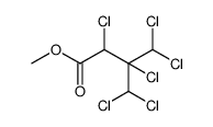 2,3,4,4-四氯-3-(二氯甲基)丁酸甲基酯结构式