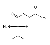H-Val-Gly-NH2 · HCl结构式