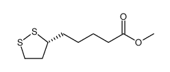 1,2-Dithiolane-3-pentanoic acid, methyl ester, (3R) Structure