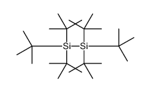 tritert-butyl(tritert-butylsilyl)silane结构式