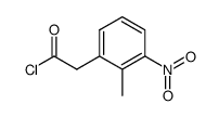 (2-METHYL-3-NITRO-PHENYL)-ACETYL CHLORIDE结构式