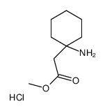 甲基2-(1-氨基环己基)乙酸盐酸盐结构式