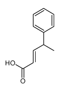 (E)-4-苯基-2-戊烯酸结构式