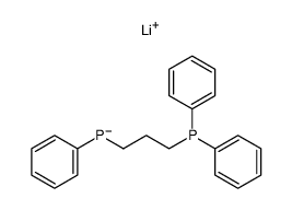 Trimethylen-1-diphenylphosphin-3-lithiumphenylphosphid结构式