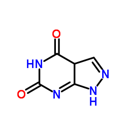 1H-Pyrazolo[3,4-d]pyrimidine-4,6(3aH,5H)-dione Structure