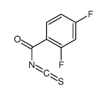 2,4-difluorobenzoyl isothiocyanate Structure