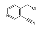 4-(chloromethyl)pyridine-3-carbonitrile structure