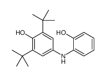 2,6-ditert-butyl-4-(2-hydroxyanilino)phenol结构式