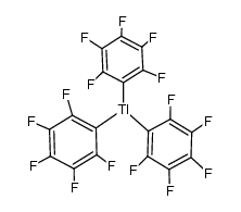 thallium(III)(C6F5)3 Structure