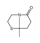 7a-methyl-2,3,6,7-tetrahydropyrrolo[2,1-b][1,3]thiazol-5-one Structure