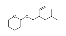 2-((4-methyl-2-vinylpentyl)oxy)tetrahydro-2H-pyran Structure