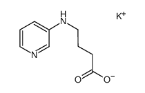 potassium 4-(pyridin-3-ylamino)butanoate结构式