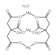Magnesium hexafluoro-2,4-pentanedionate dihydrate Structure