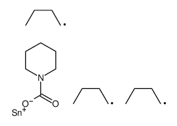 tributylstannyl piperidine-1-carboxylate结构式