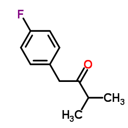 1-(4-Fluorophenyl)-3-methyl-2-butanone Structure