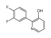 2-(3,4-difluorophenyl)pyridin-3-ol Structure