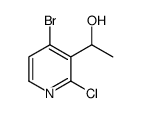 4-Bromo-2-chloro-alpha-methyl-3-pyridinemethanol Structure