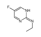 N-乙基-5-氟-2-嘧啶胺结构式