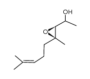 trans-3,4-epoxy-4,8-dimethyl-7-nonen-2-ol Structure