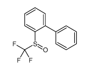 1-phenyl-2-(trifluoromethylsulfinyl)benzene Structure